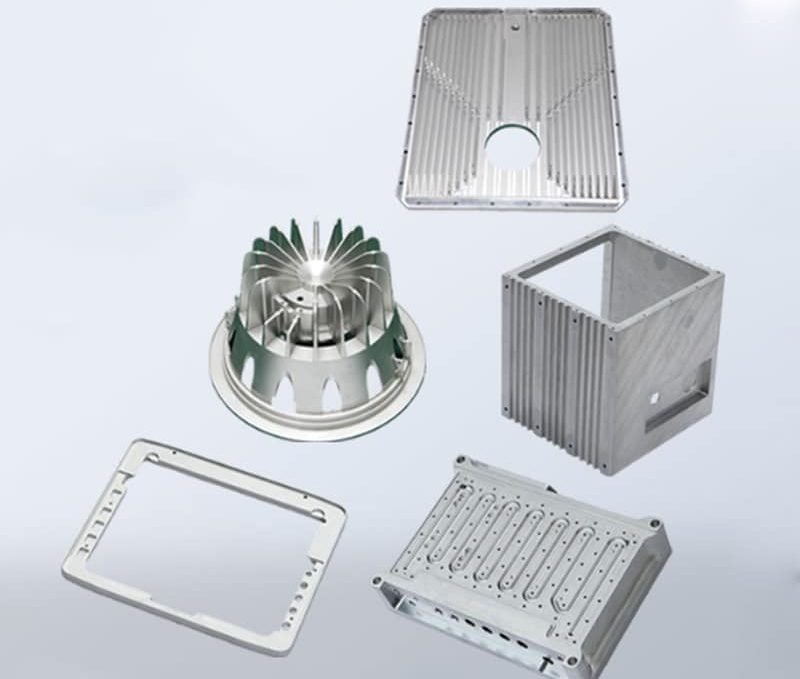 cnc precision machined aluminum alloy enclosure for electronic equipment and industrial hardware