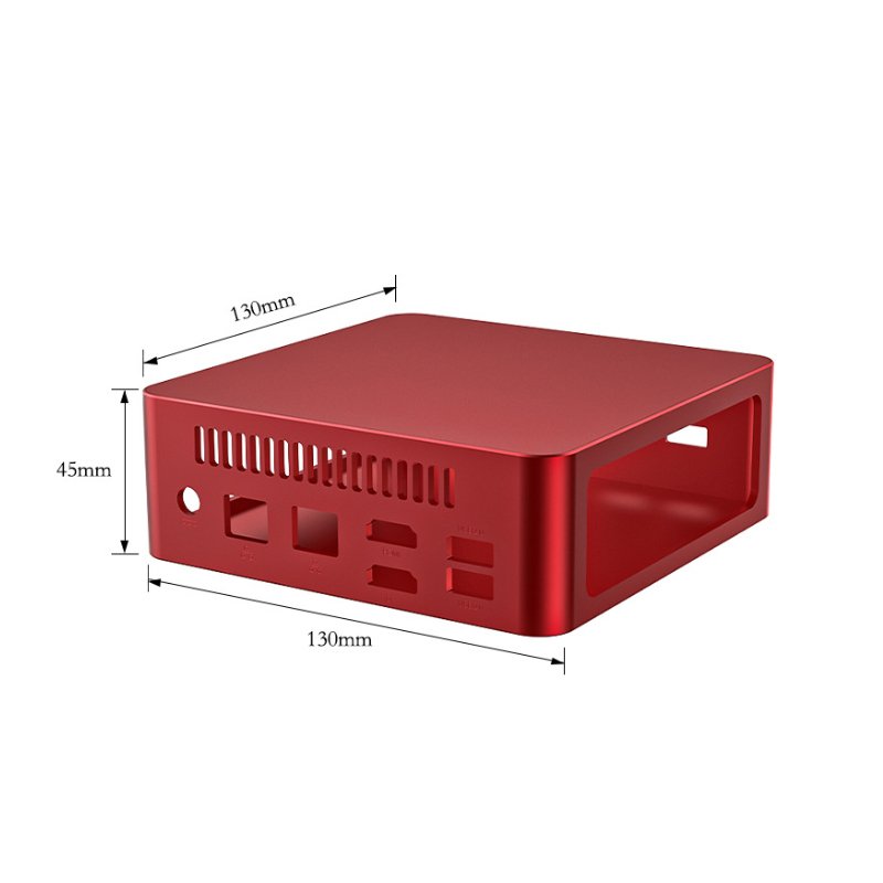 cnc precision machined aluminum alloy enclosure for mini pc and electronic equipment cnc precision machined aluminum alloy enclosure for mini pc and electronic equipment