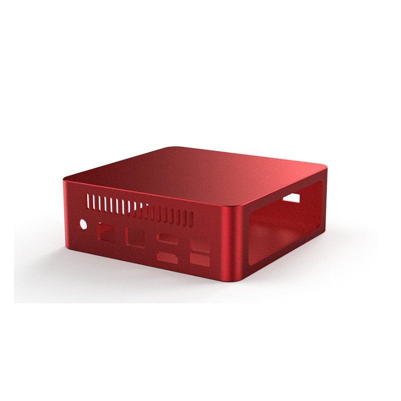 cnc precision machined aluminum alloy enclosure for mini pc and electronic equipment cnc precision machined aluminum alloy enclosure for mini pc and electronic equipment