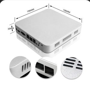 Custom Aluminum Electronic Enclosure for Mini PC / TV Set-Top Box