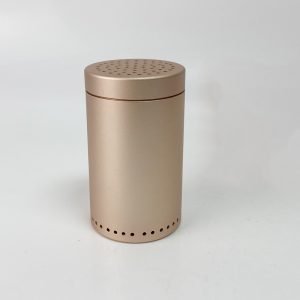 custom precision aluminum storage canister: airtight metal container for aromatherapy & premium goods